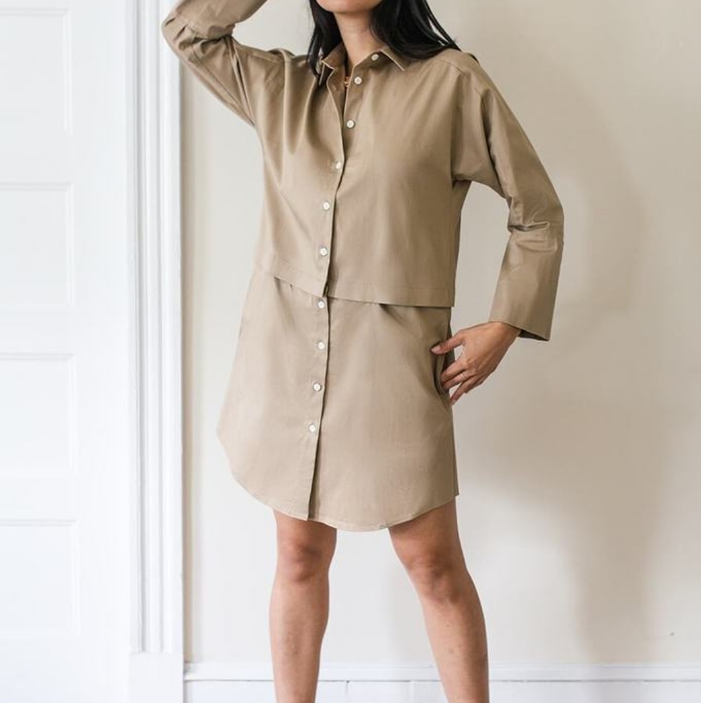 The Convertible Shirt Dress by VETTA - Limited Edition